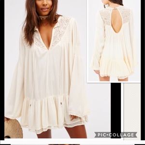 NWT Free People One Night Victorian Dress Tunic